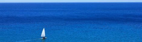 Sailing in blue Sea, by LemnosExplorer