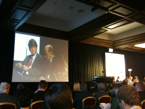 Baltic Investors Forum 2012 Panel discussion between Lithuanian Prime Minister Andrius Kubilius and economists, Lars Christensen, Richard C. Koo and Mark Allen, in  Vilnius, Lithuania